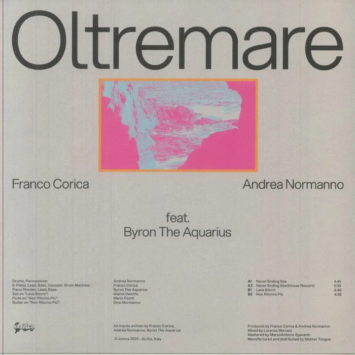 Обратная сторона обложки — Franco CORICA / ANDREA NORMANNO / BYRON THE AQUARIUS — Oltremare