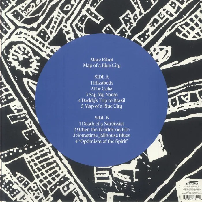 Обратная сторона обложки — Marc RIBOT — Map Of A Blue City