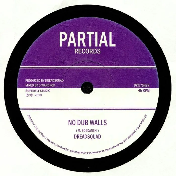 Back cover — DREADSQUAD feat DUB PRINCESS — No Walls
