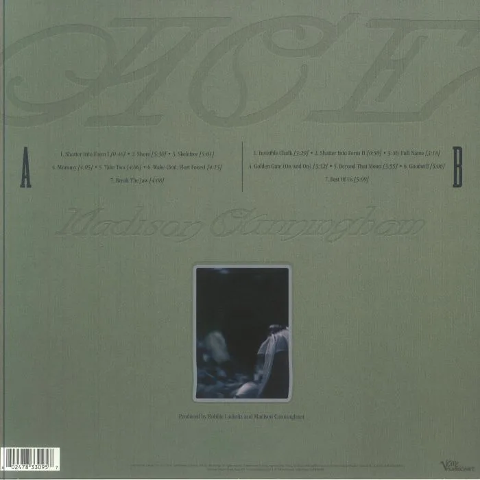 Back cover — Madison CUNNINGHAM — Ace