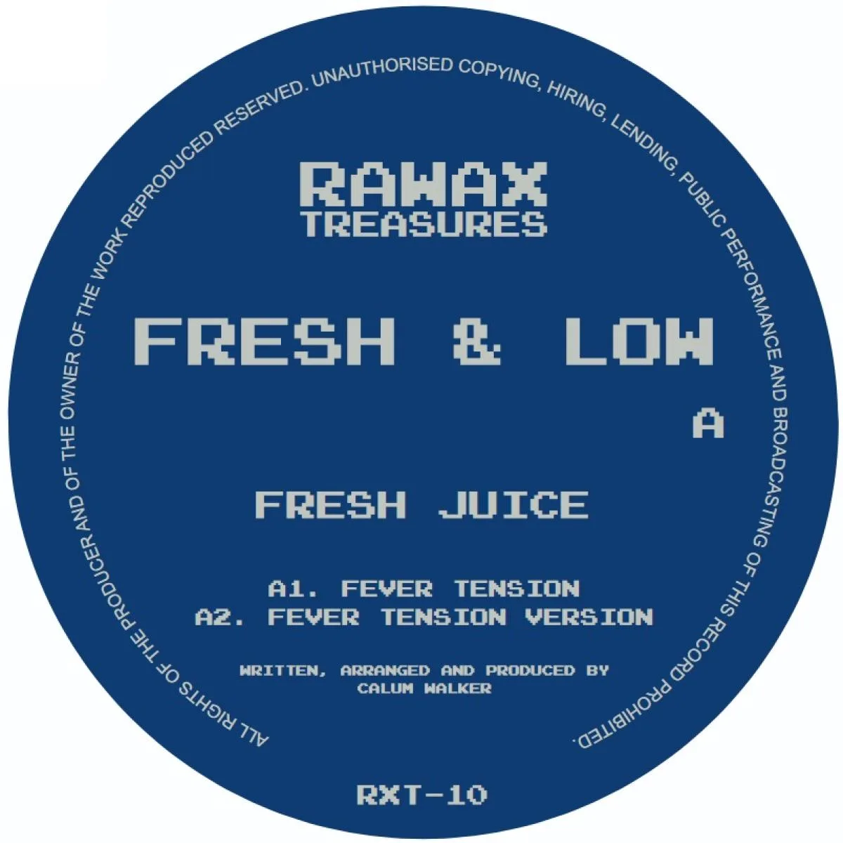 Лицевая сторона обложки — Fresh & Low — Fever Tension / Fresh Juice II