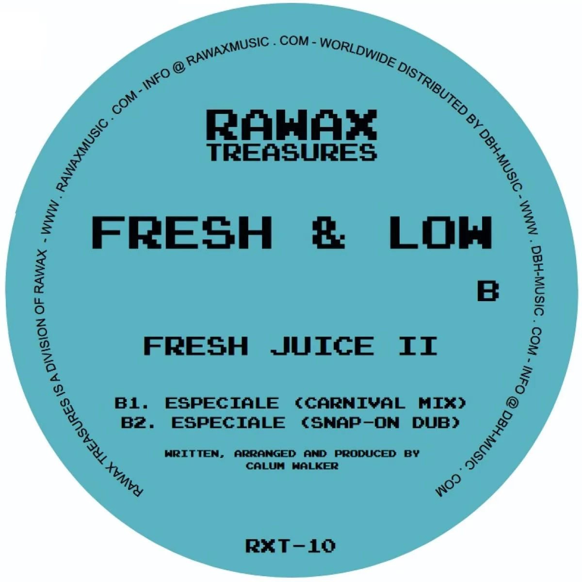 Обратная сторона обложки — Fresh & Low — Fever Tension / Fresh Juice II
