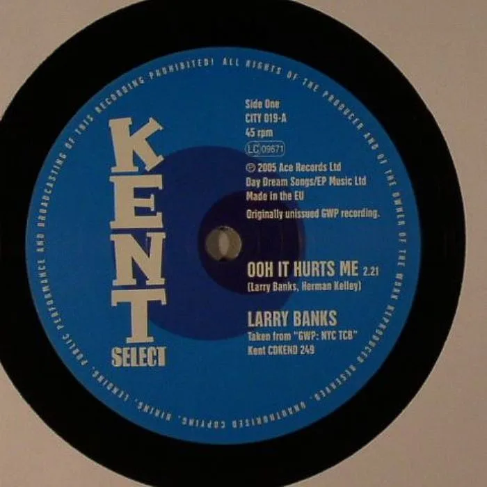 Larry BANKS / BOBBY PENN — Ooh It Hurts Me