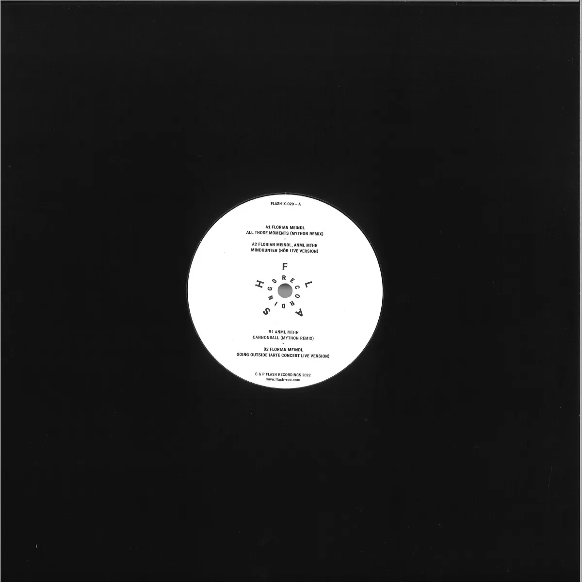 Back cover — Florian Meindl, Anml Mthr — All those Moments EP