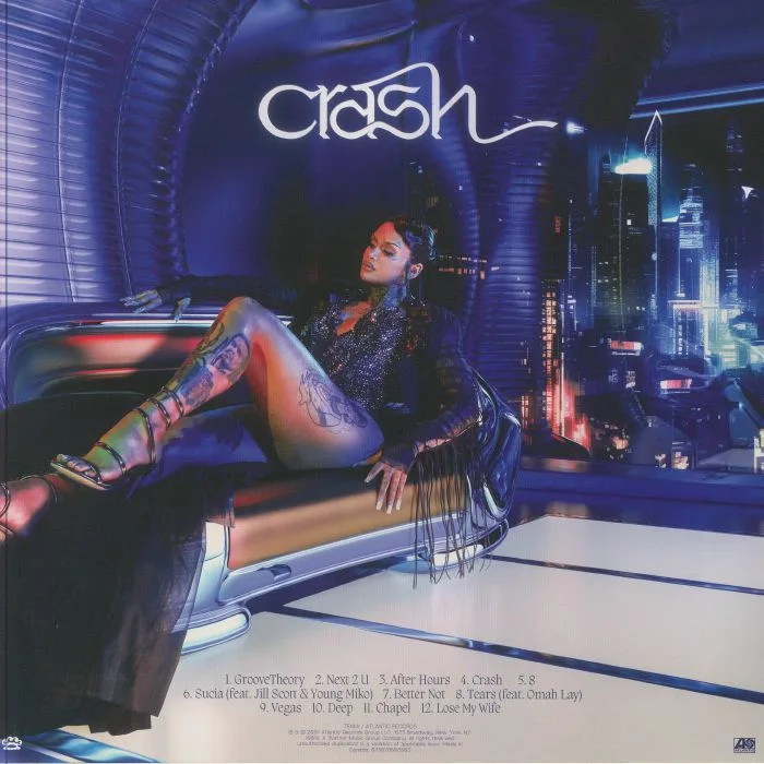 Back cover — KEHLANI — Crash