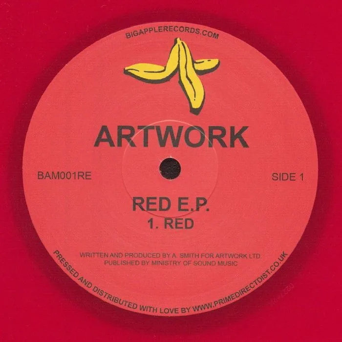 Front cover — ARTWORK — Red EP (reissue)