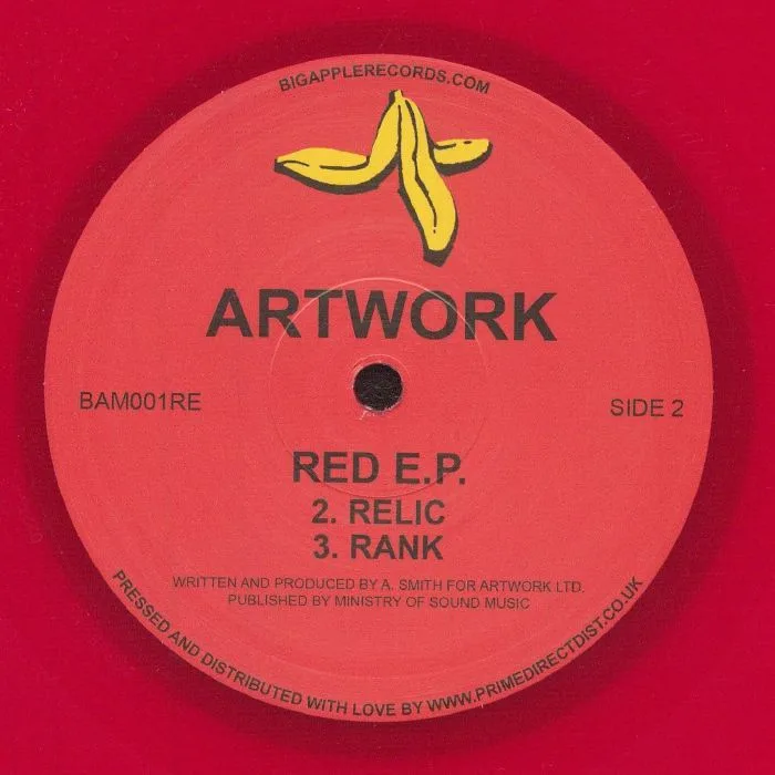 Back cover — ARTWORK — Red EP (reissue)