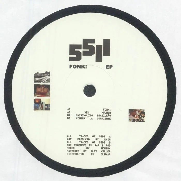 Front cover — KAIR / RAF & ROD — Fonk! EP