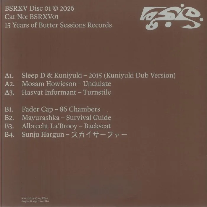 Обратная сторона обложки — VARIOUS — 15 Years Of Butter Sessions: Disc One