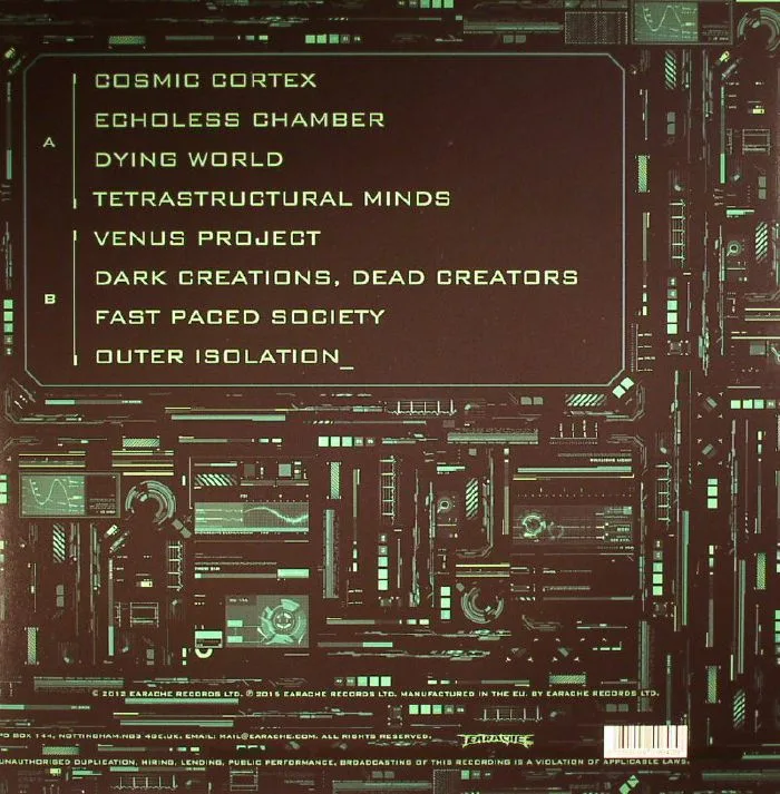Back cover — VEKTOR — Outer Isolation