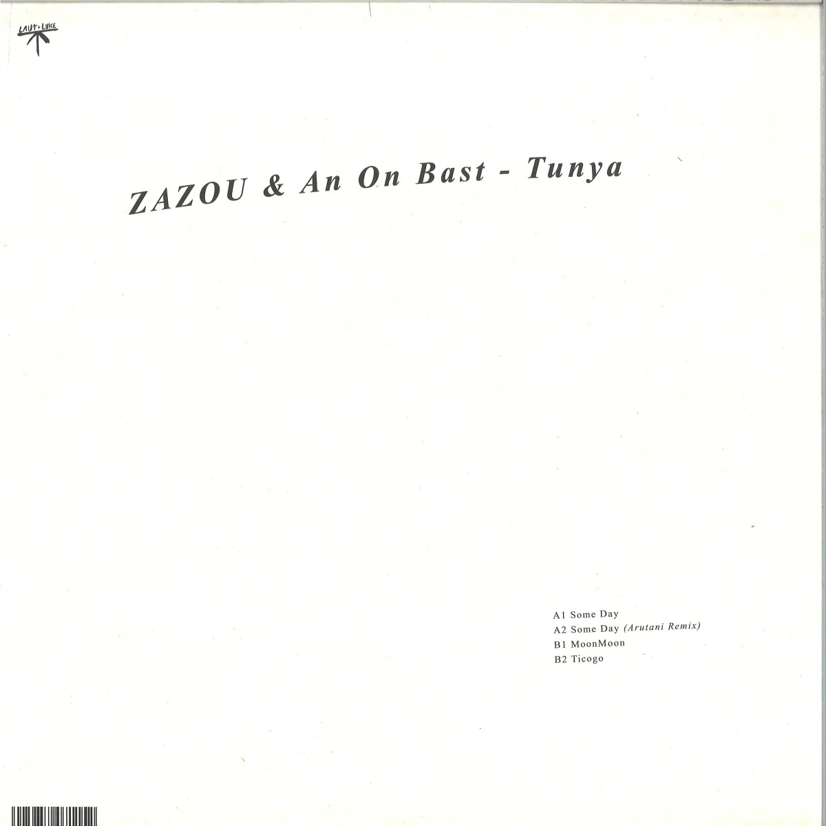 Back cover — Zazou&An On Bast — Tunya