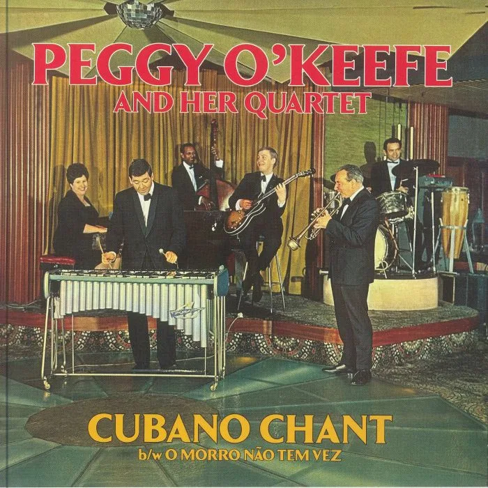 Лицевая сторона обложки — Peggy O' KEEFE & HER CUBANO QUARTET — Cubano Chant