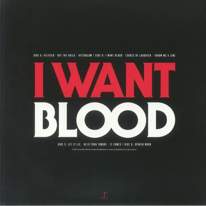 Back cover — Jerry CANTRELL — I Want Blood