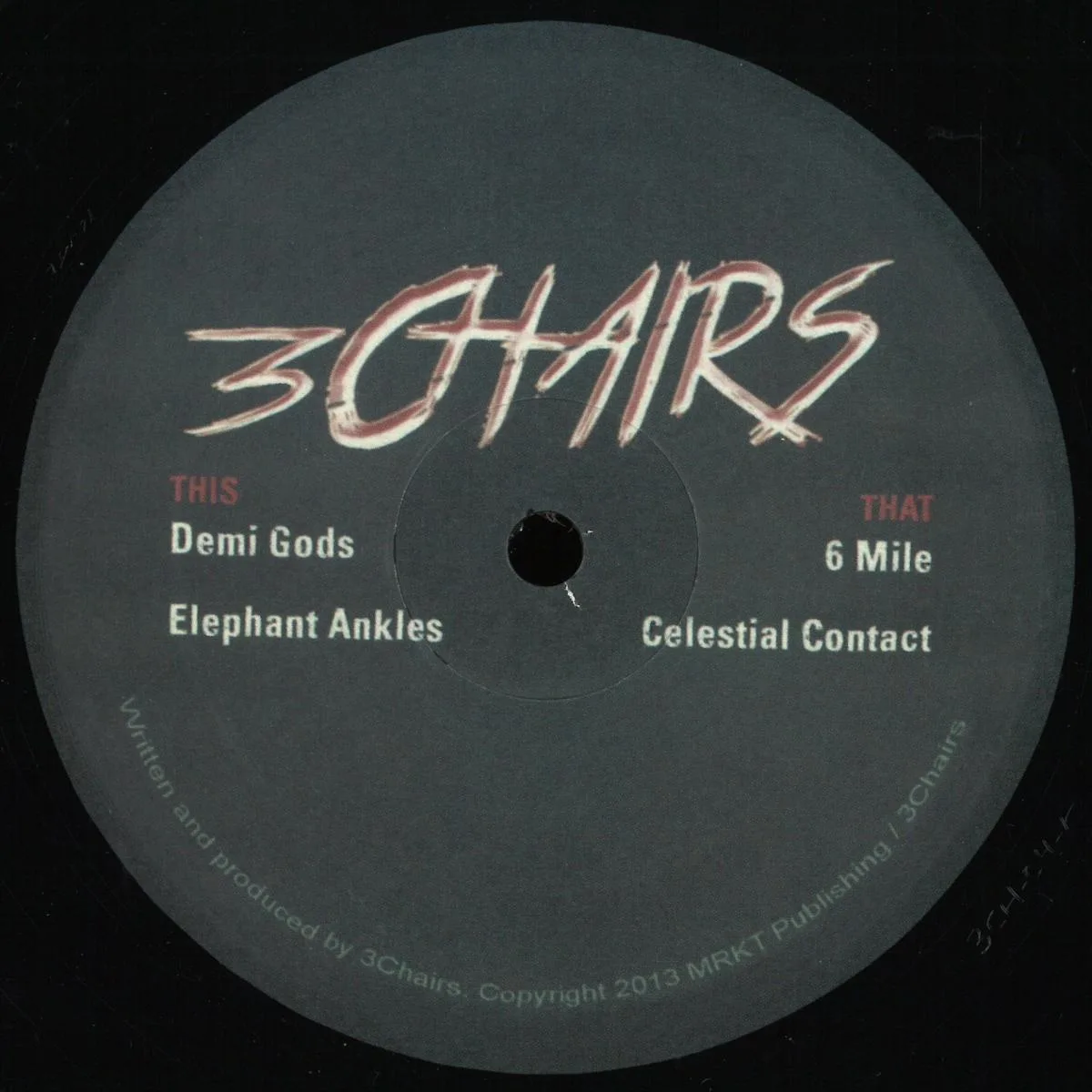 Front cover — The 3 Chairs — Demigods