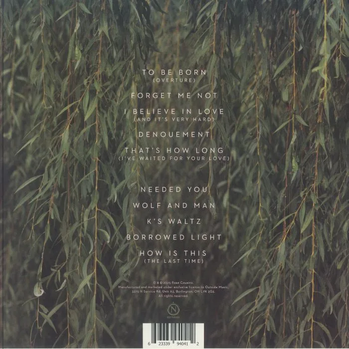 Back cover — Rose COUSINS — Conditions Of Love Vol 1