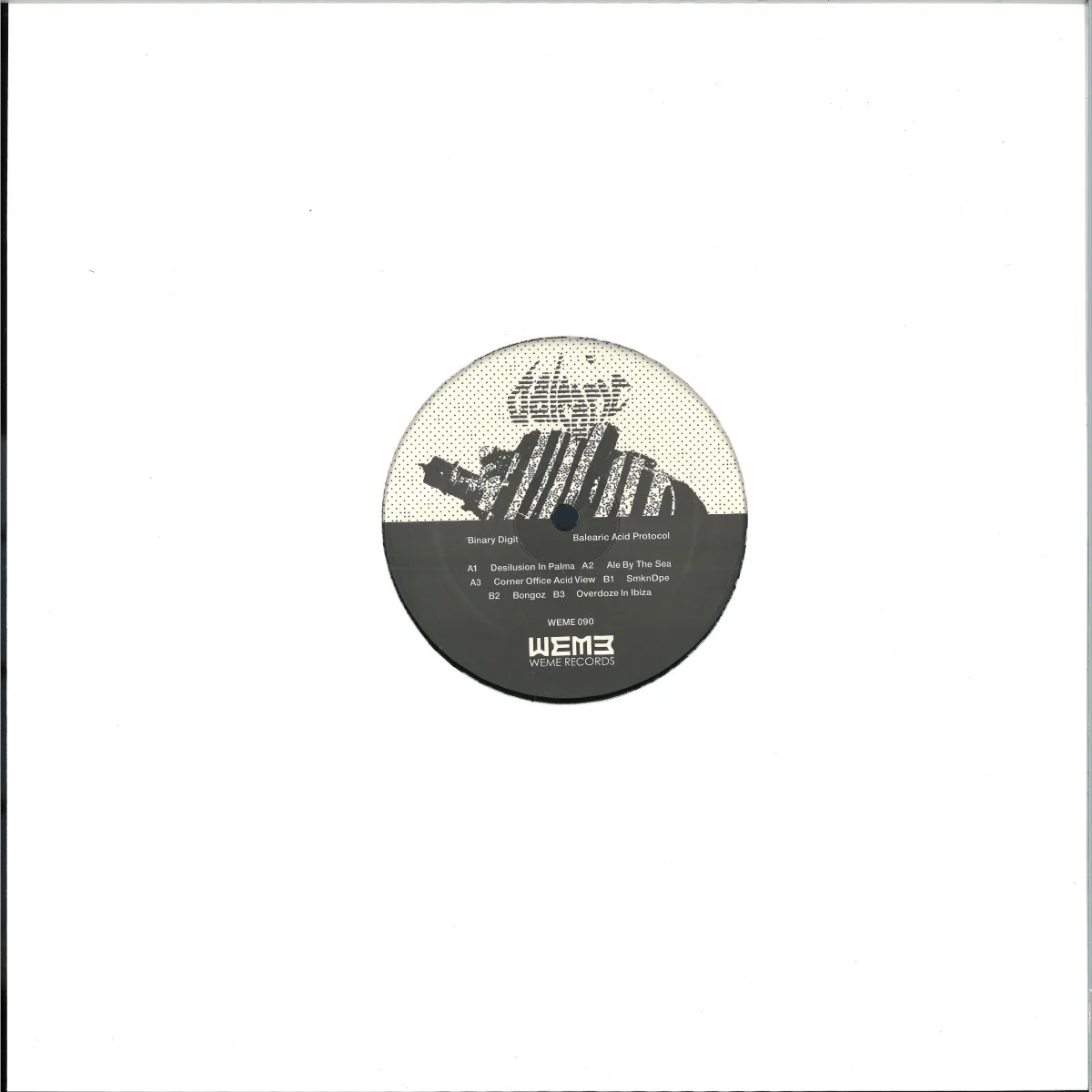 Back cover — Binary Digit — Balearic Acid Protocol