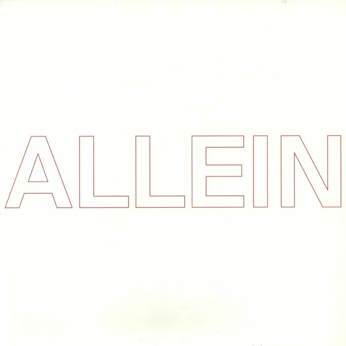 Лицевая сторона обложки — QUARKS — Allein (reissue)