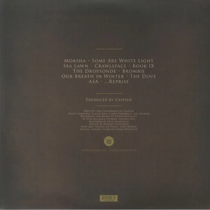 Back cover — CASPIAN — The Four Trees