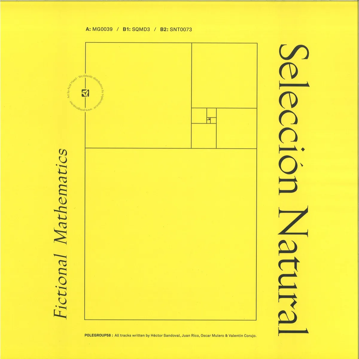 Обратная сторона обложки — Selección Natural — Fictional Mathematics E