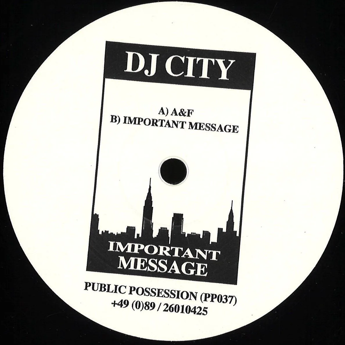 Dj City — Important Message