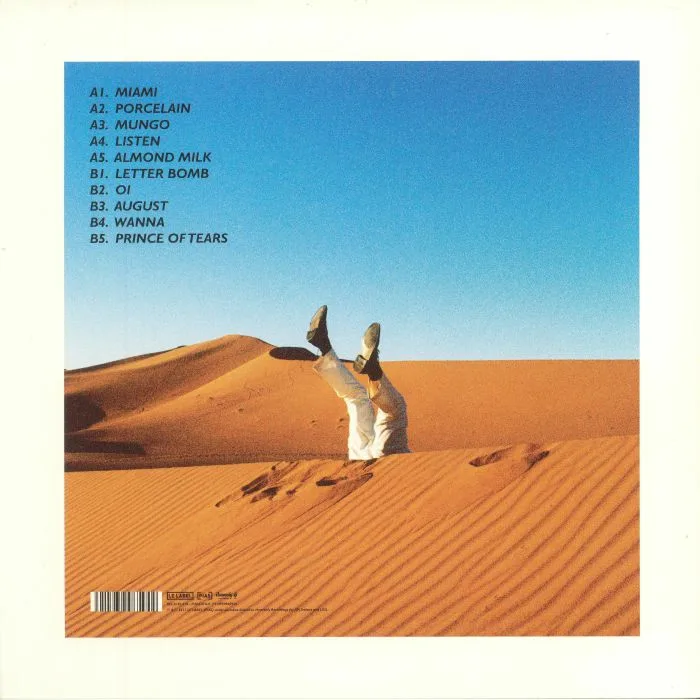 Back cover — Baxter DURY — Prince Of Tears