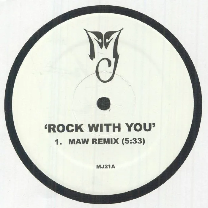 Лицевая сторона обложки — MJ — Rock With You