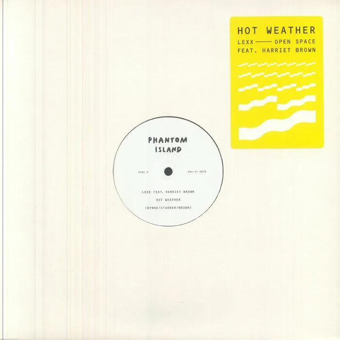 Лицевая сторона обложки — LEXX / OPEN SPACE feat HARRIET BROWN — Hot Weather (reissue)