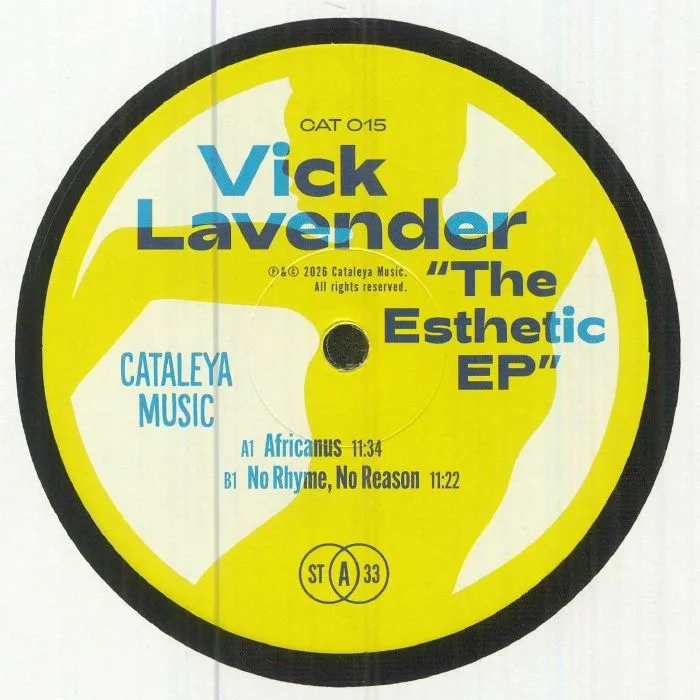 Лицевая сторона обложки — Vick LAVENDER — The Esthetic EP