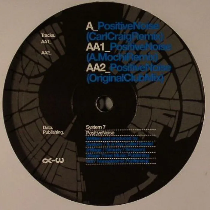 Обратная сторона обложки — SYSTEM 7 — Positive Noise