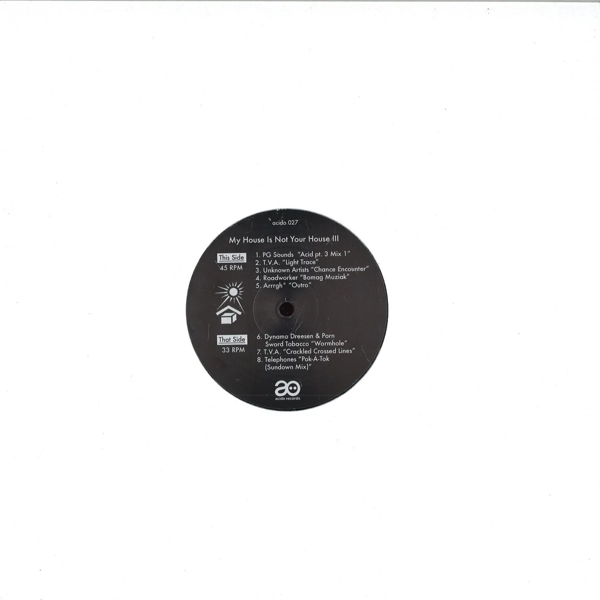 Back cover — Various — My House Is Not Your House III