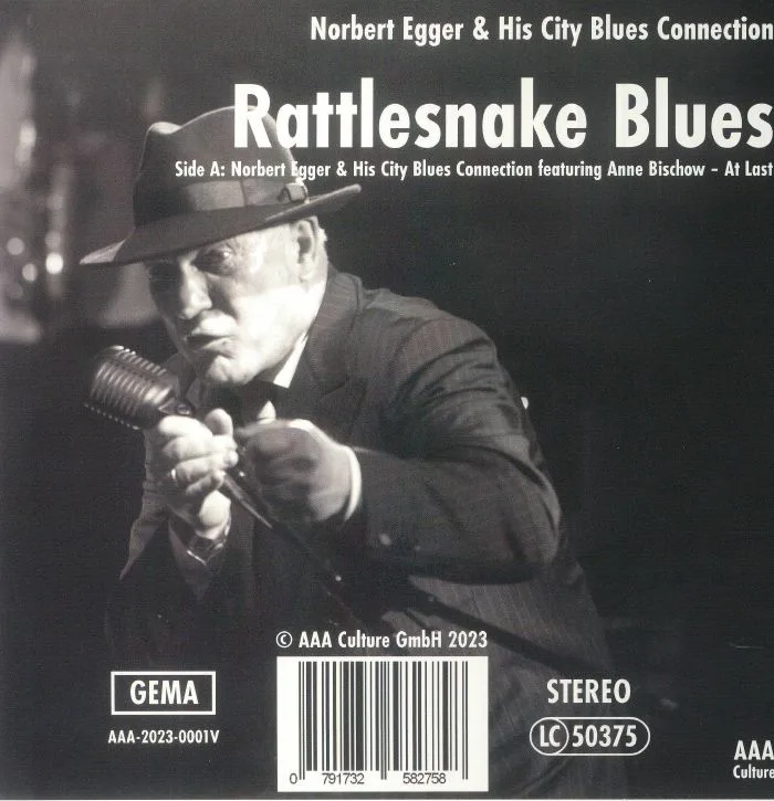 Обратная сторона обложки — Norbert EGGER / NATURAL BLUES CONNECTION — The Blues Standard Series Vol 3