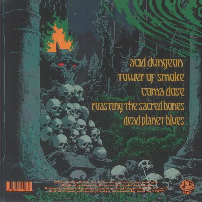 Back cover — WEED DEMON — The Doom Scroll