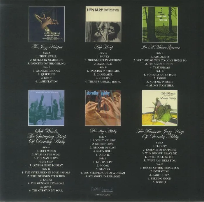 Back cover — Dorothy ASHBY — With Strings Attached 1957-1965 (remastered)