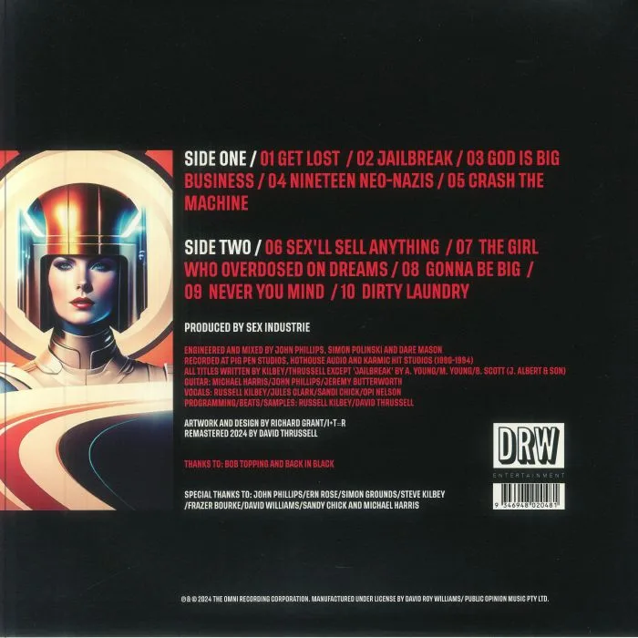 Back cover — SEX INDUSTRIE — Sex'll Sell Anything