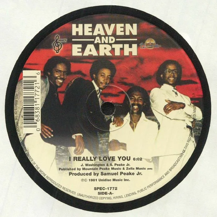 Лицевая сторона обложки — HEAVEN & EARTH / MEL BROOKS — I Really Love You