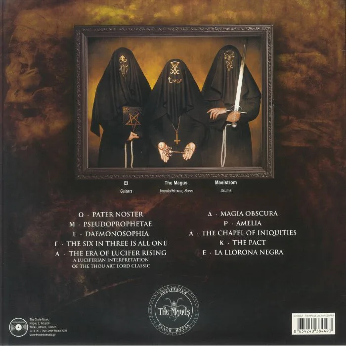 Back cover — The MAGUS — Daemonoshopia