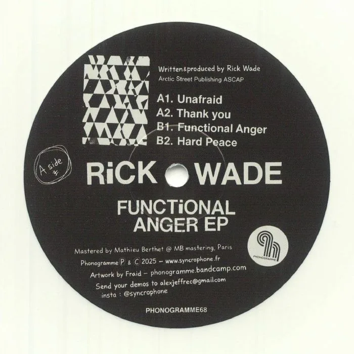 Rick WADE — Functional Anger EP