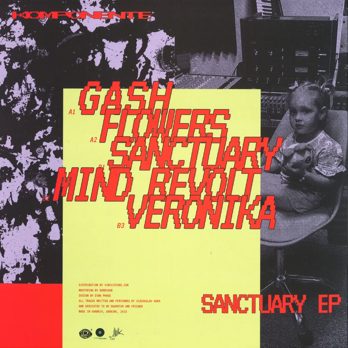 Обратная сторона обложки — Komponente — Sanctuary EP