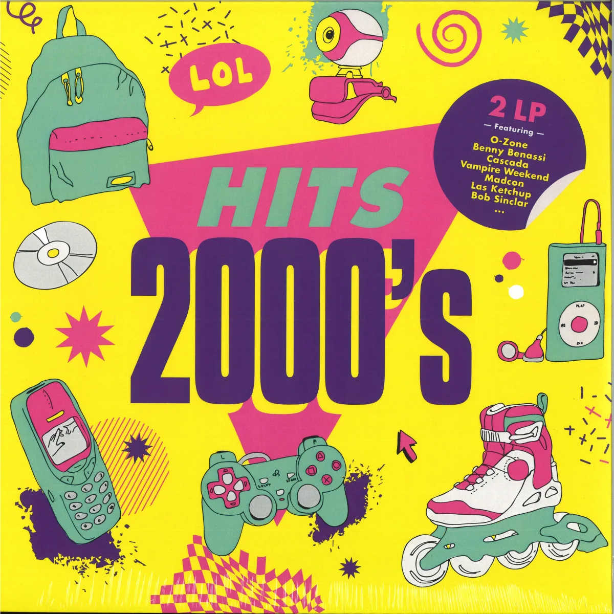 Various — HITS 2000! LP 2x12"