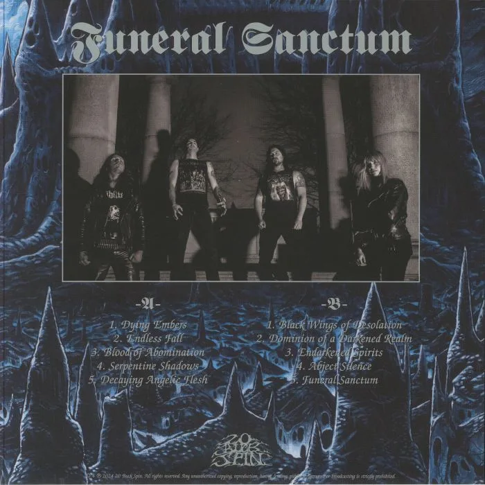 Обратная сторона обложки — WITCH VOMIT — Funeral Santum