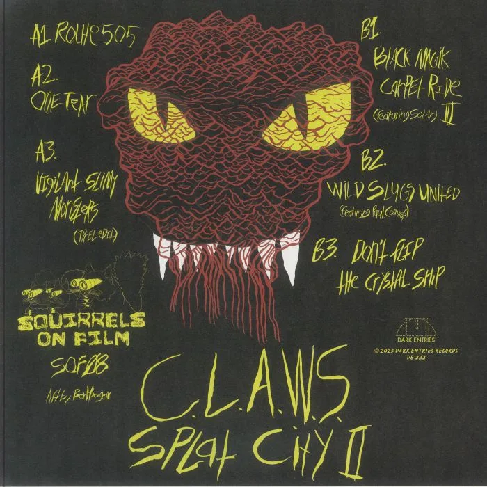 Back cover — CLAWS — Splat City II