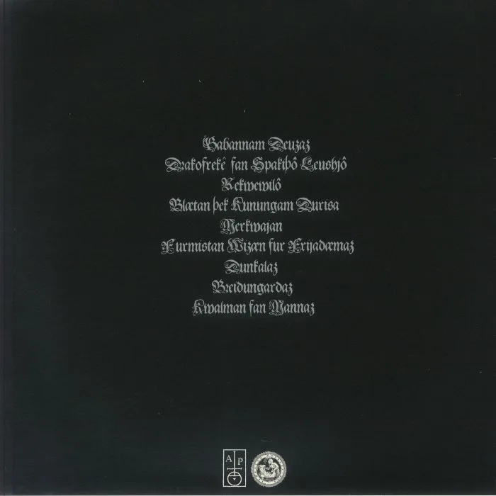 Back cover — WULKANAZ — Kwetwan Jah Dreuzaz