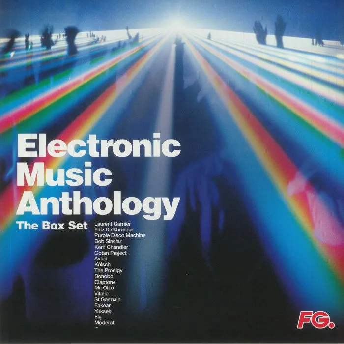 Лицевая сторона обложки — VARIOUS — Electronic Music Anthology: The Box Set