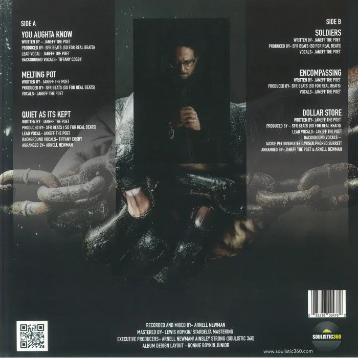 Back cover — JANEFF THE POET — Love & Liberation