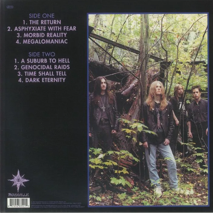 Back cover — THERION — Of Darkness (35th Anniversary Edition)