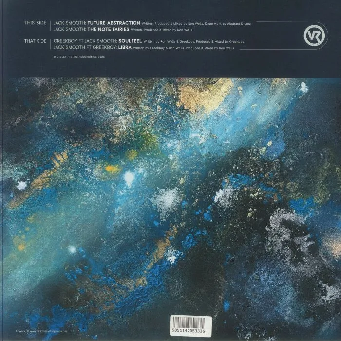 Back cover — Jack SMOOTH — The Abstraction EP