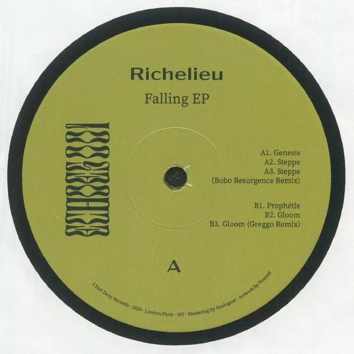Front cover — RICHELIEU — Falling EP