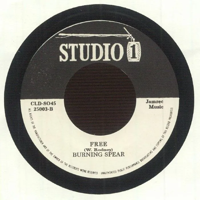 Обратная сторона обложки — Larry MARSHALL / BURNING SPEAR — Let's Make It Up