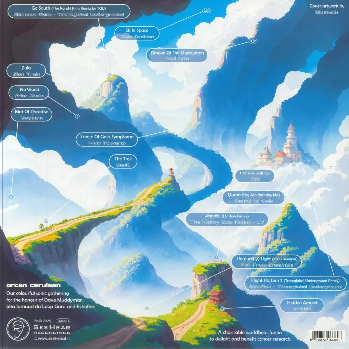 Обратная сторона обложки — VARIOUS — Orcan Cerulean