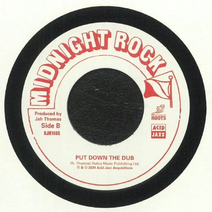 Обратная сторона обложки — Sugar MINOTT / JAH THOMAS — Beg You Put It Down